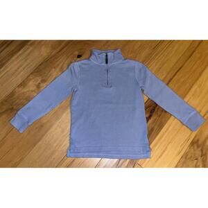 CREWCUTS BOYS LIGHT BLUE QUARTER ZIP TOP SIZE 4-5 EXCELLENT COND LD1